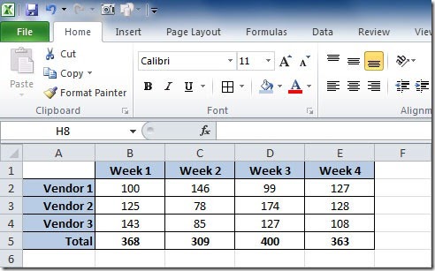 Excel-User.com: Excel Charts - Add totals labels to Stacked Column chart